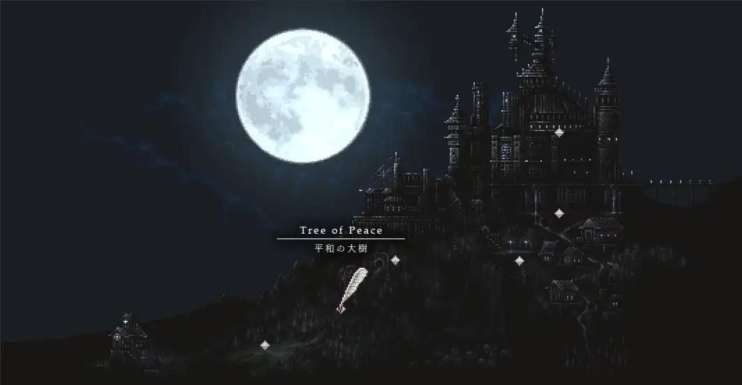 哥特少女勇闯恶魔城 SiNiSistar 黑暗哥特风格的像素场景